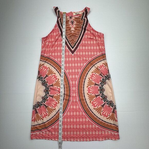 ARYEH Sleeveless Pink Halter Dress Stretch Size Small - Picture 8 of 8